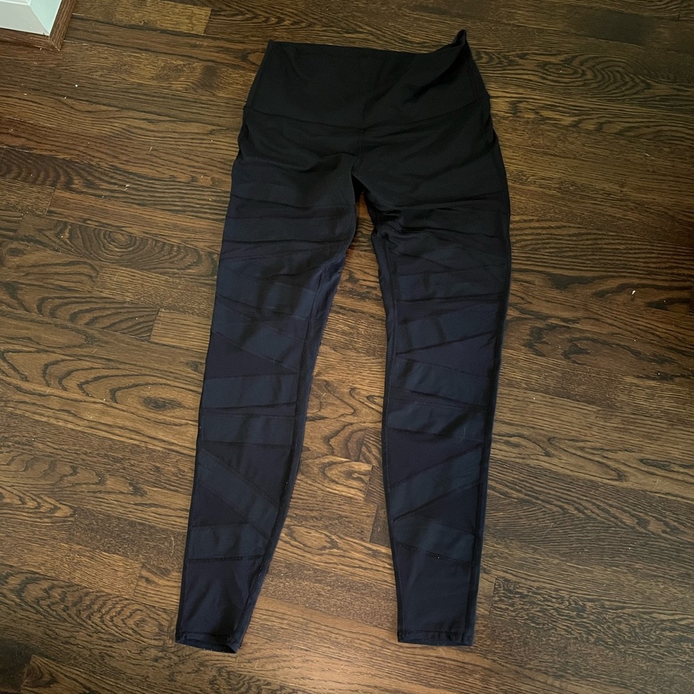 lululemon athletica Black Mesh Panel High-Rise Leggings - Picture 2 of 3